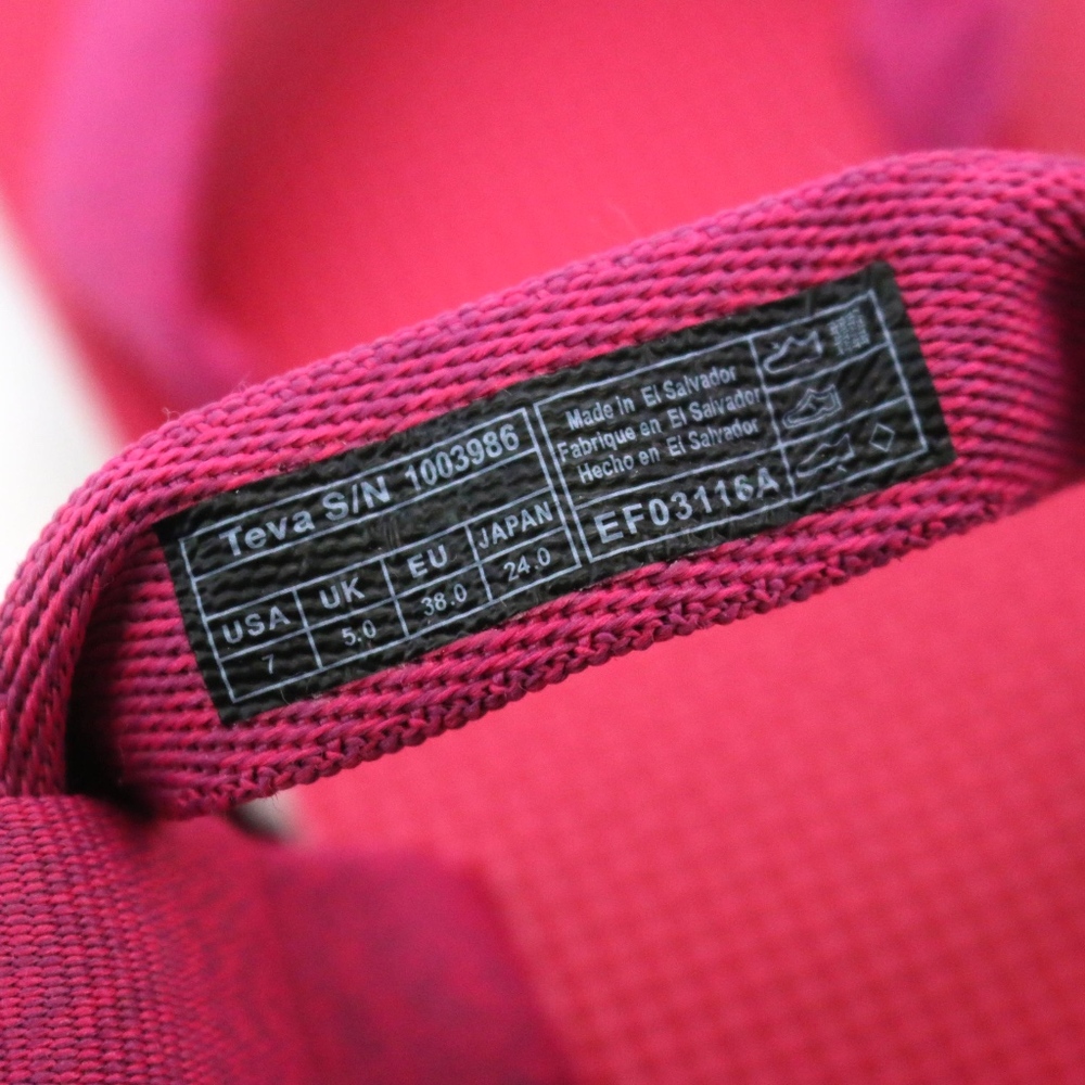 Teva Original Sandal Marled Raspberry Sandal 🌈 - Picture 7 of 7
